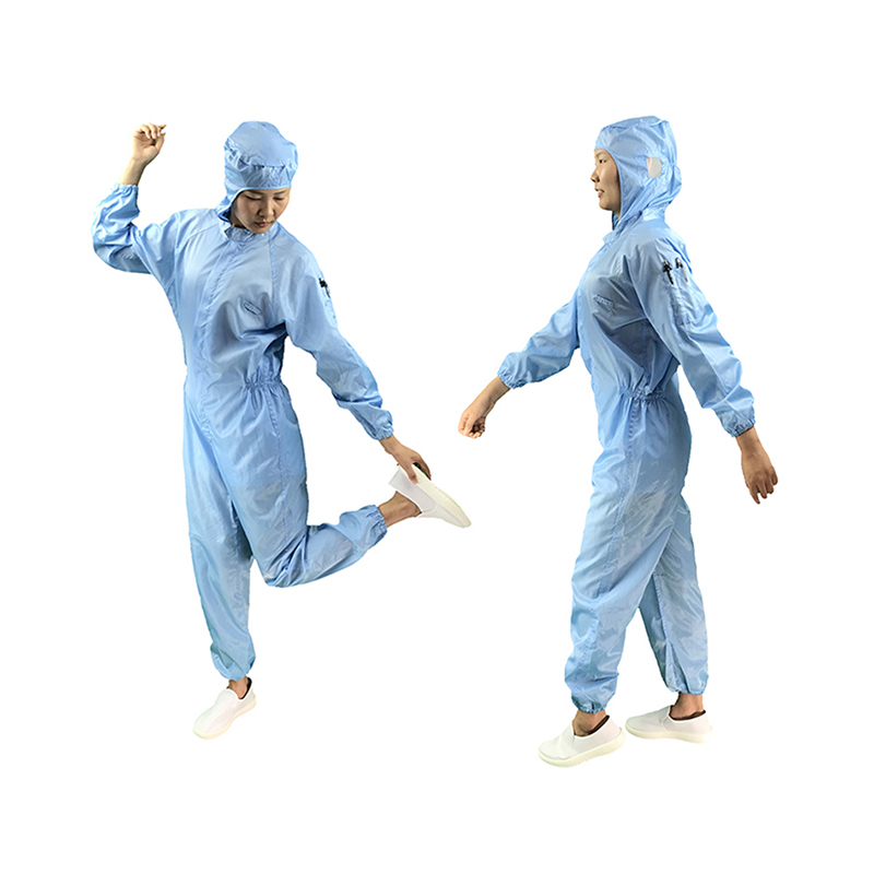 Anti -Statik Orta Açık Kapşonlu Tulum