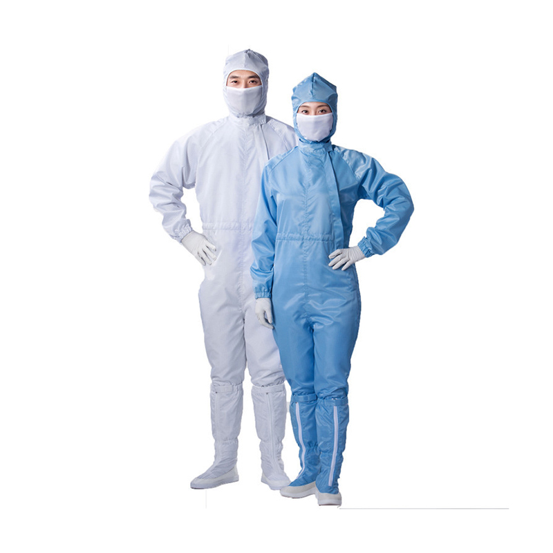 Anti Statik eğimli açık ön kapüşonlu tulum